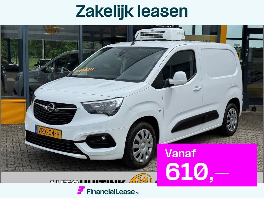 Opel Combo 1.5D L1 Koelwagen - dag- en nachtkoeling - vrieze, Gebruikt, 4 cilinders, Wit, Bedrijf