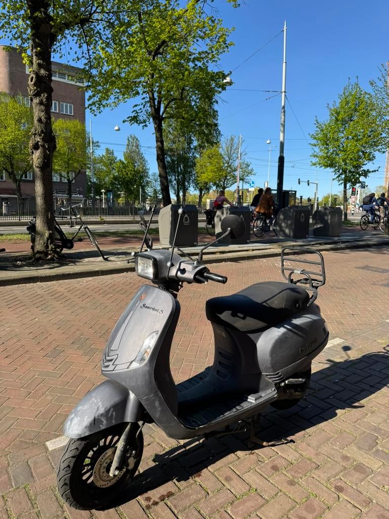 La Souris Sourini S – Ideaal voor een klusser of onderdelen, Fietsen en Brommers, Snorfietsen en Snorscooters, Gebruikt, Benzine