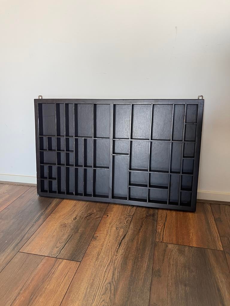 Letterbak / Zettersbak - Hout, Ophalen of Verzenden