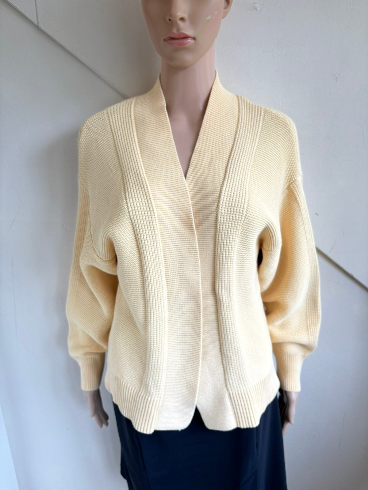 Studio Anneloes open vest maat S/ M licht geel, Ophalen of Verzenden, Zo goed als nieuw, Maat 36 (S), Geel