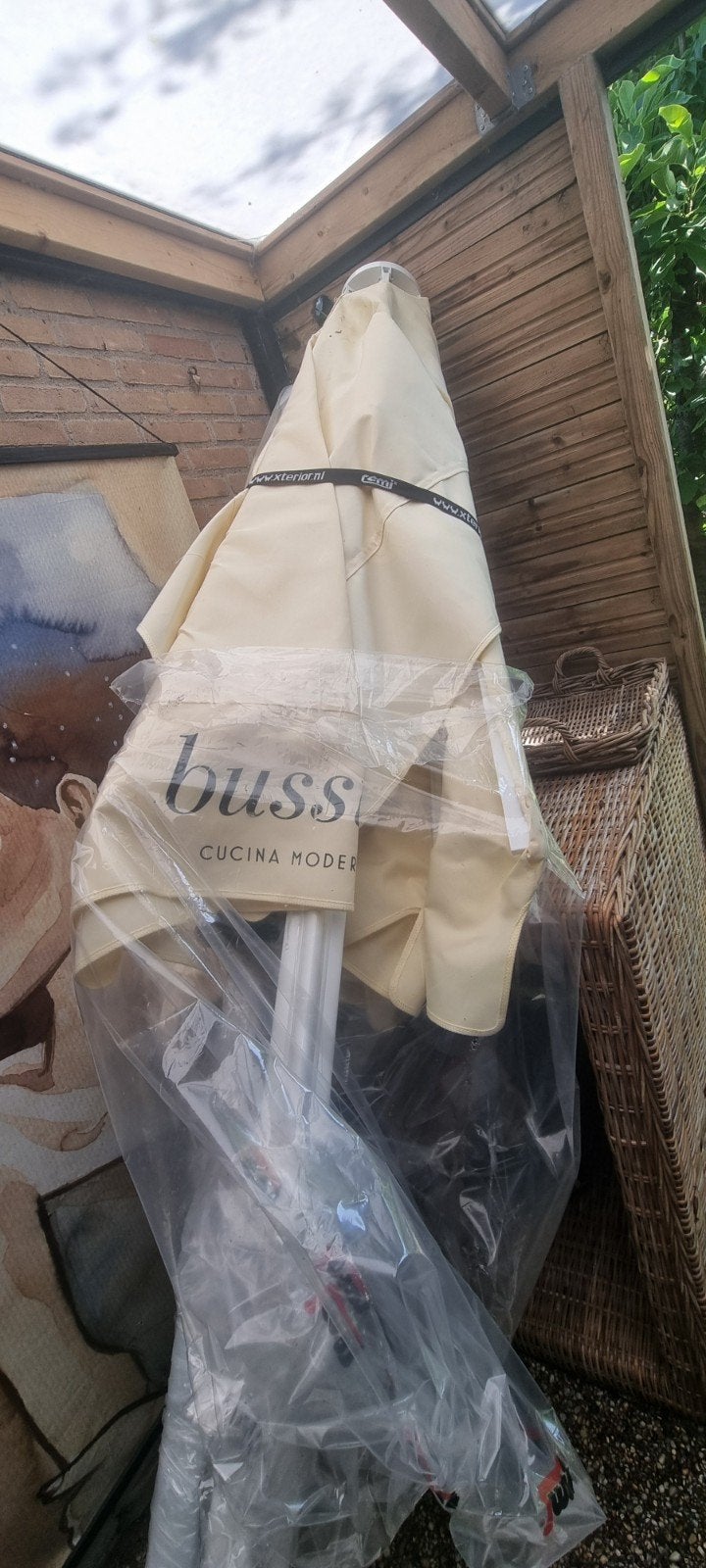 4 Horeca Kwaliteit Parasols - Hagelnieuw (240x90 cm), Ophalen of Verzenden