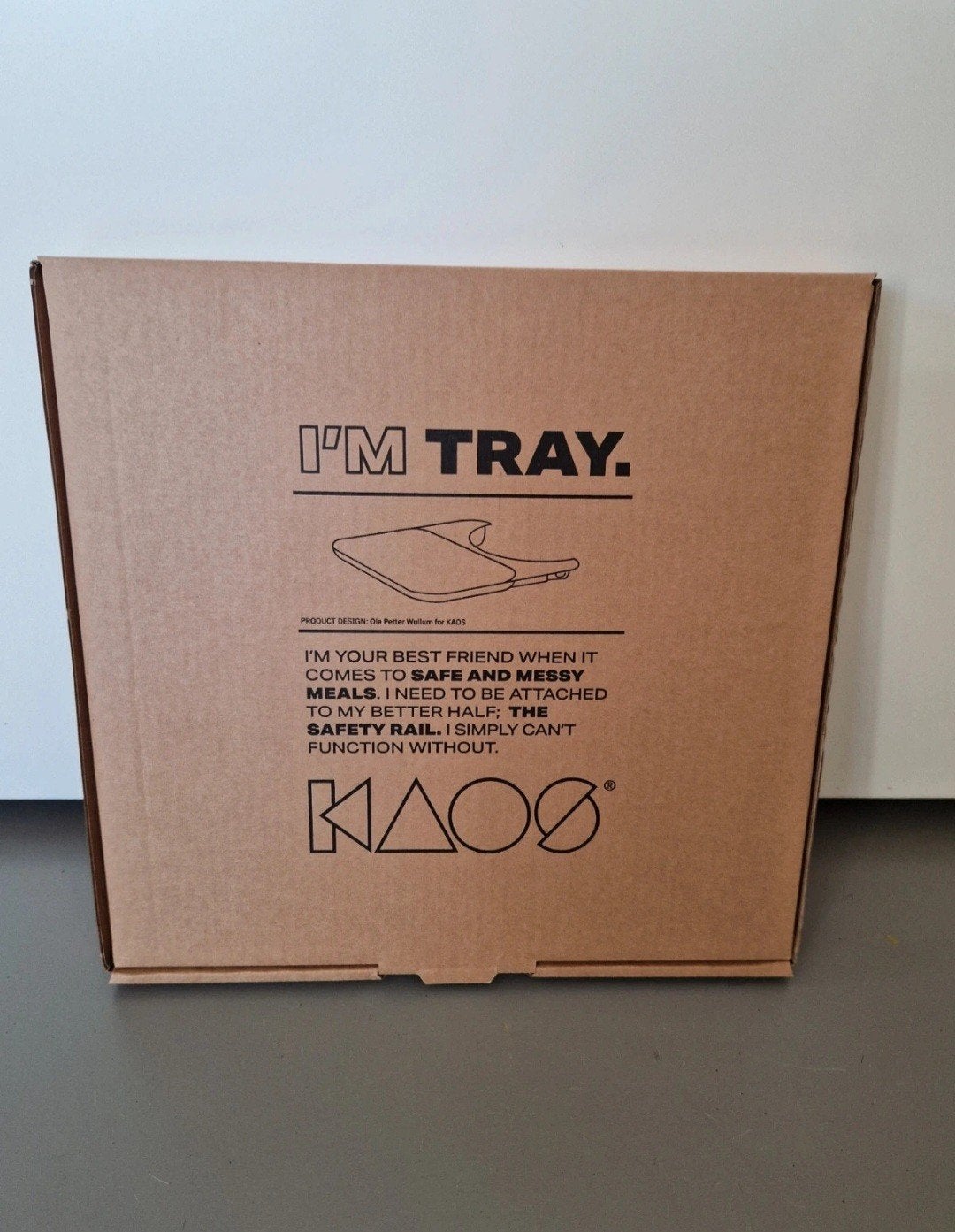 KAOS I'M TRAY. - Dienblad voor kinderstoel, Ophalen of Verzenden, Nieuw