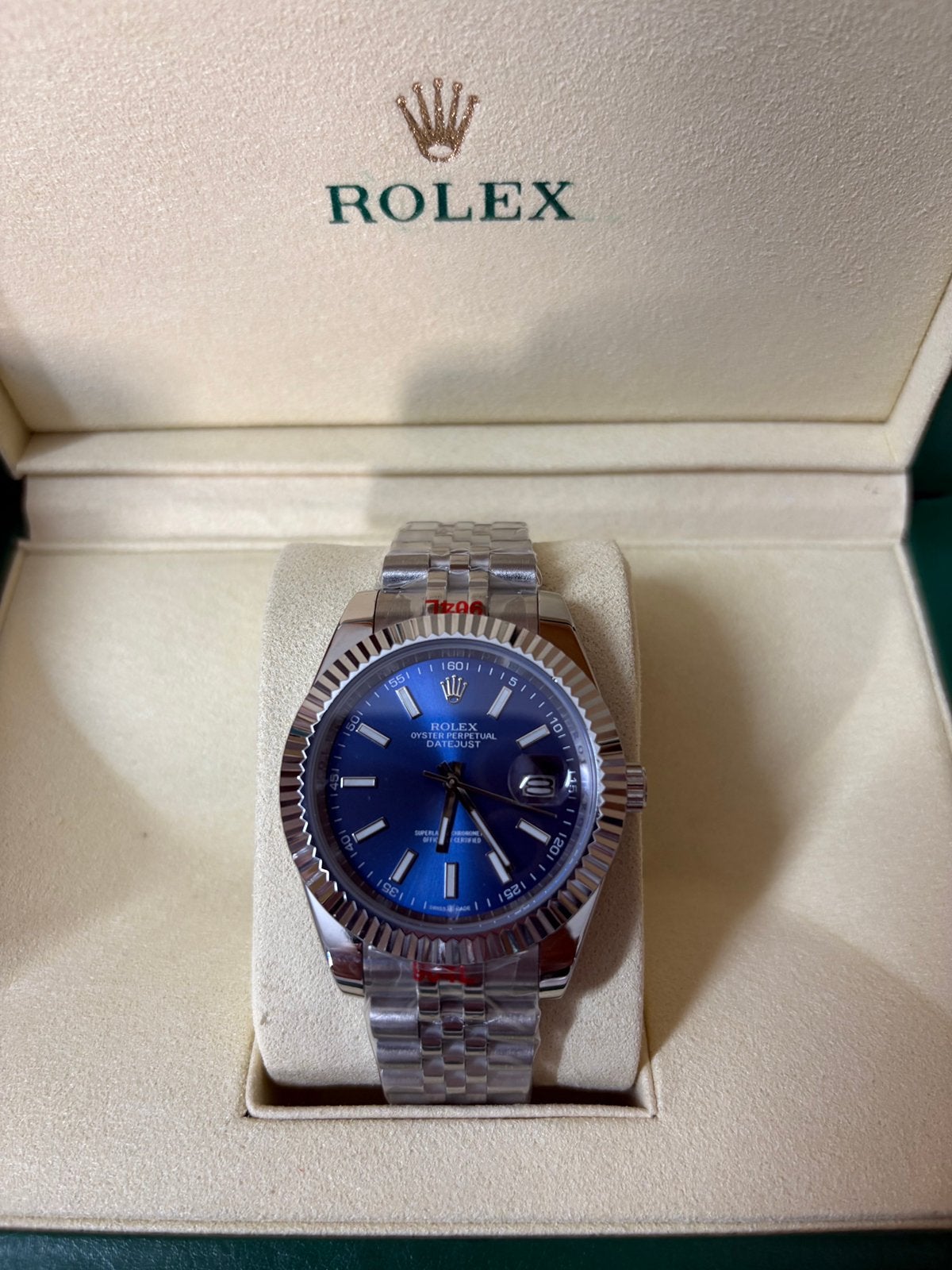 Rolex datejust 41mm, Sieraden, Tassen en Uiterlijk, Horloges | Heren, Polshorloge, Overige materialen, Ophalen of Verzenden, Zo goed als nieuw