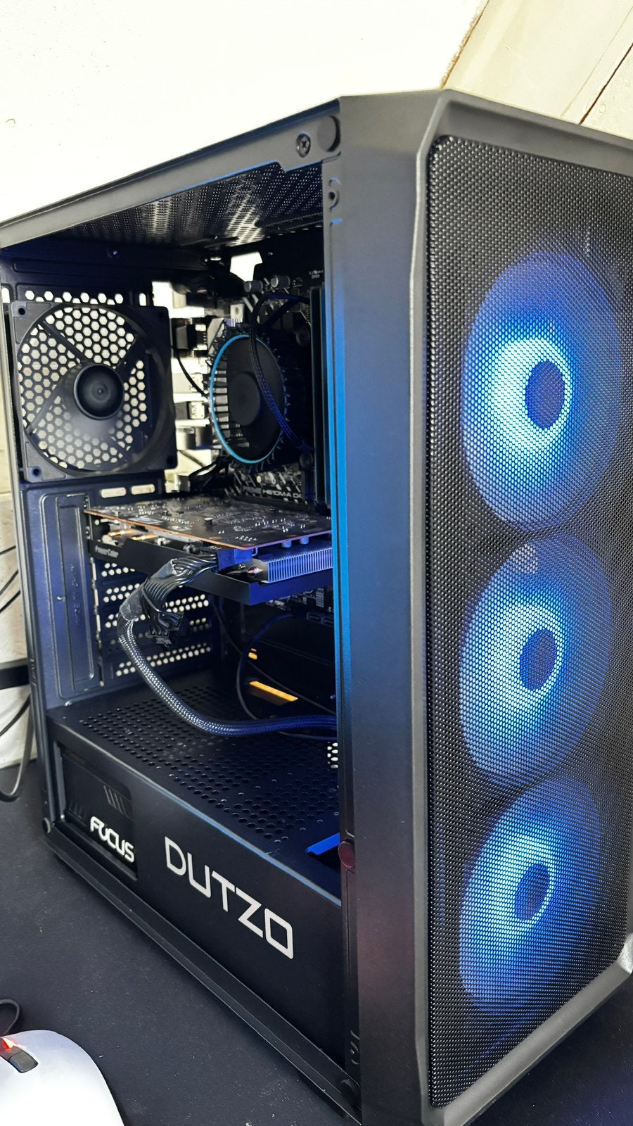 .	Game PC i3-13100F RX6600 16GB SSD Windows 11, Ophalen of Verzenden, Zo goed als nieuw, Gaming, SSD