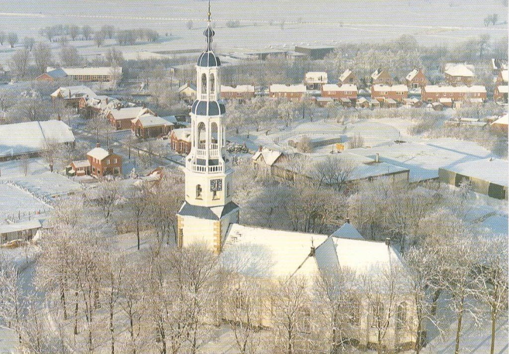 Correspondentiekaart Uithuizermeeden, Oude Groninger Kerk, Ophalen of Verzenden, 1980 tot heden, Ongelopen, Groningen