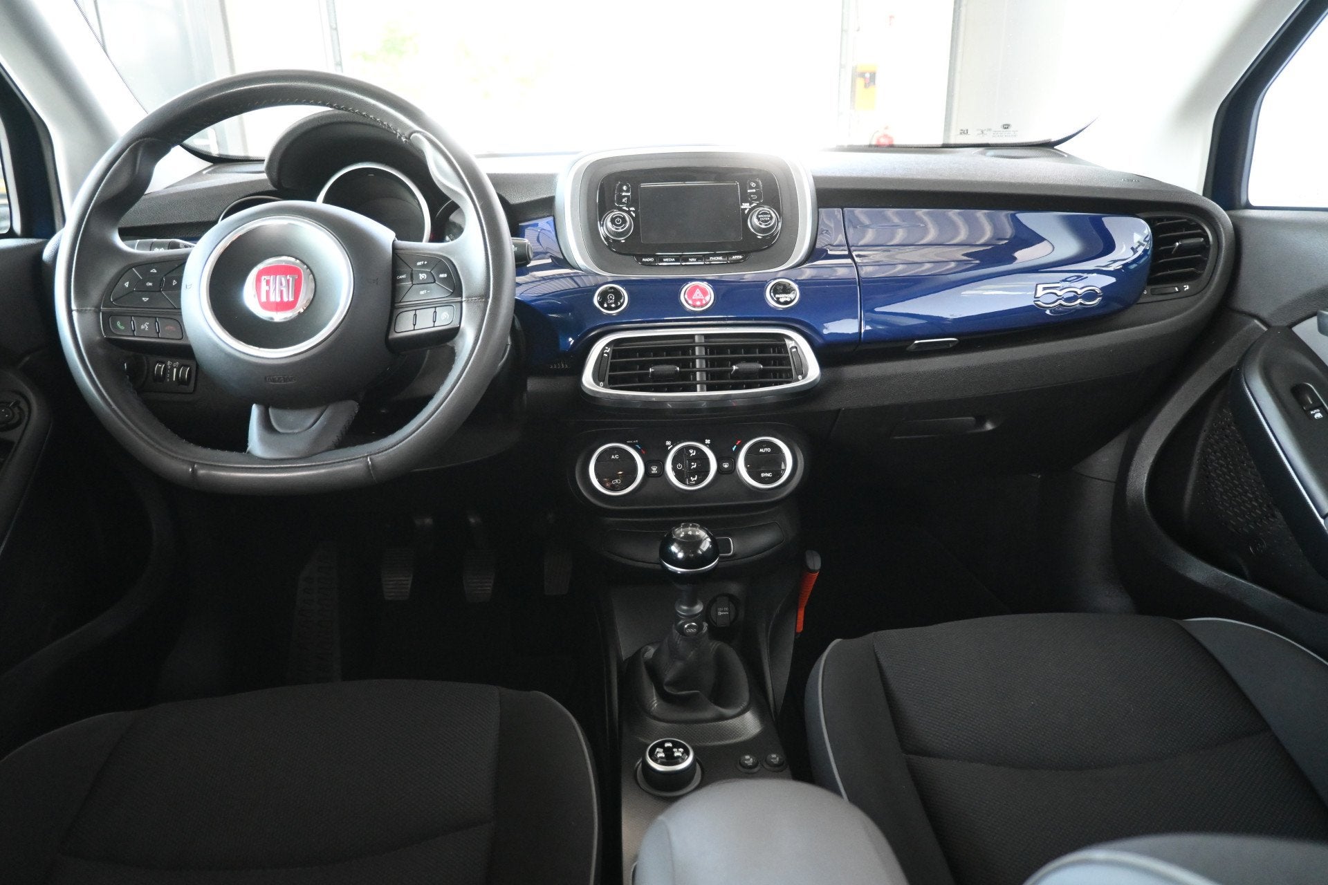 Fiat 500X 1.6 PopStar Clima Cruise control Navigatie Trekhaa, Auto's, Fiat, Voorwielaandrijving, Stof, Gebruikt, 4 cilinders