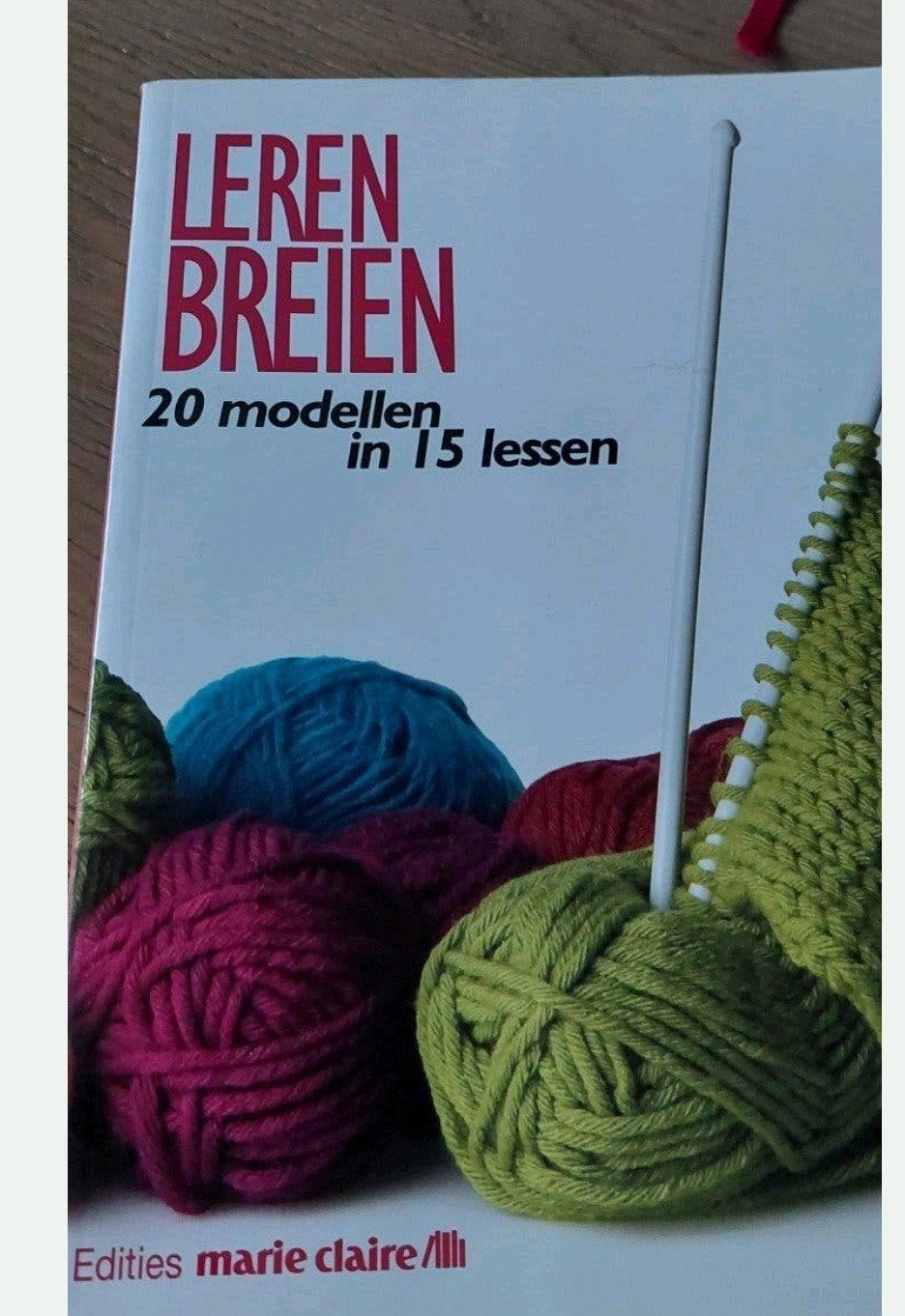 MARIE CLAIRE PHILDAR BREIPATROON BOEK, Hobby en Vrije tijd, Ophalen of Verzenden, Gebruikt, Breien, Patroon of Boek