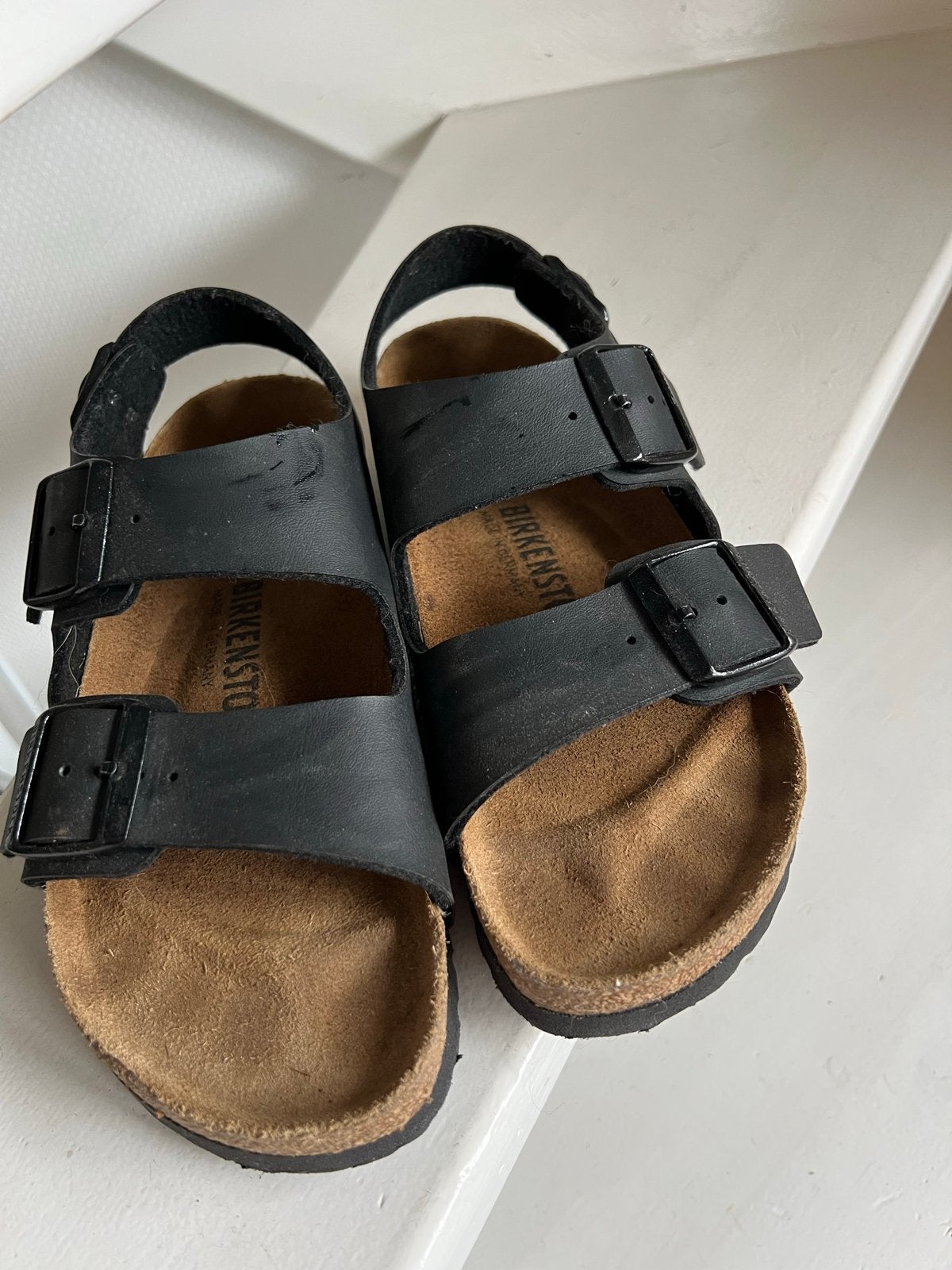 Birkenstock sandalen zwart maat 37, Ophalen of Verzenden, Zo goed als nieuw, Zwart, Sandalen of Muiltjes