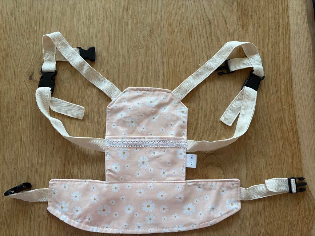 Handgemaakte Poppendraagzak, Kinderen en Baby's, Speelgoed | Poppen, Nieuw, Overige typen, Ophalen of Verzenden