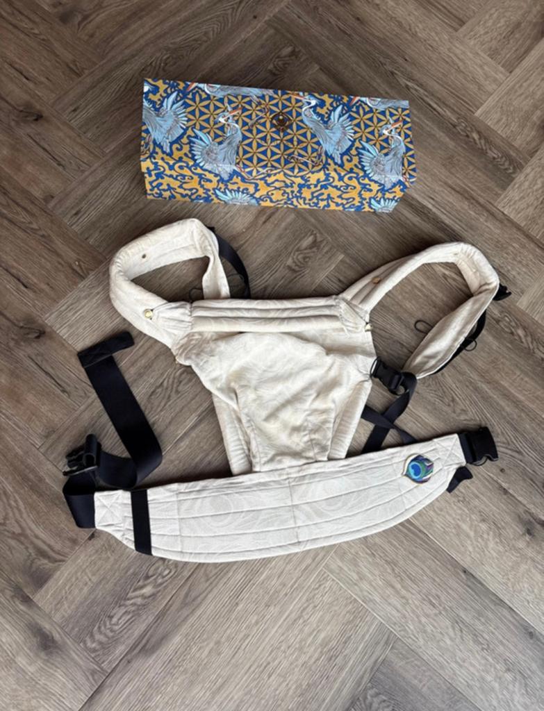 Artipoppe Zeitgeist Argus Oat linnen uitvoering, Kinderen en Baby's, Babydragers en Draagdoeken, Overige merken, Buik of Rug, Ophalen of Verzenden