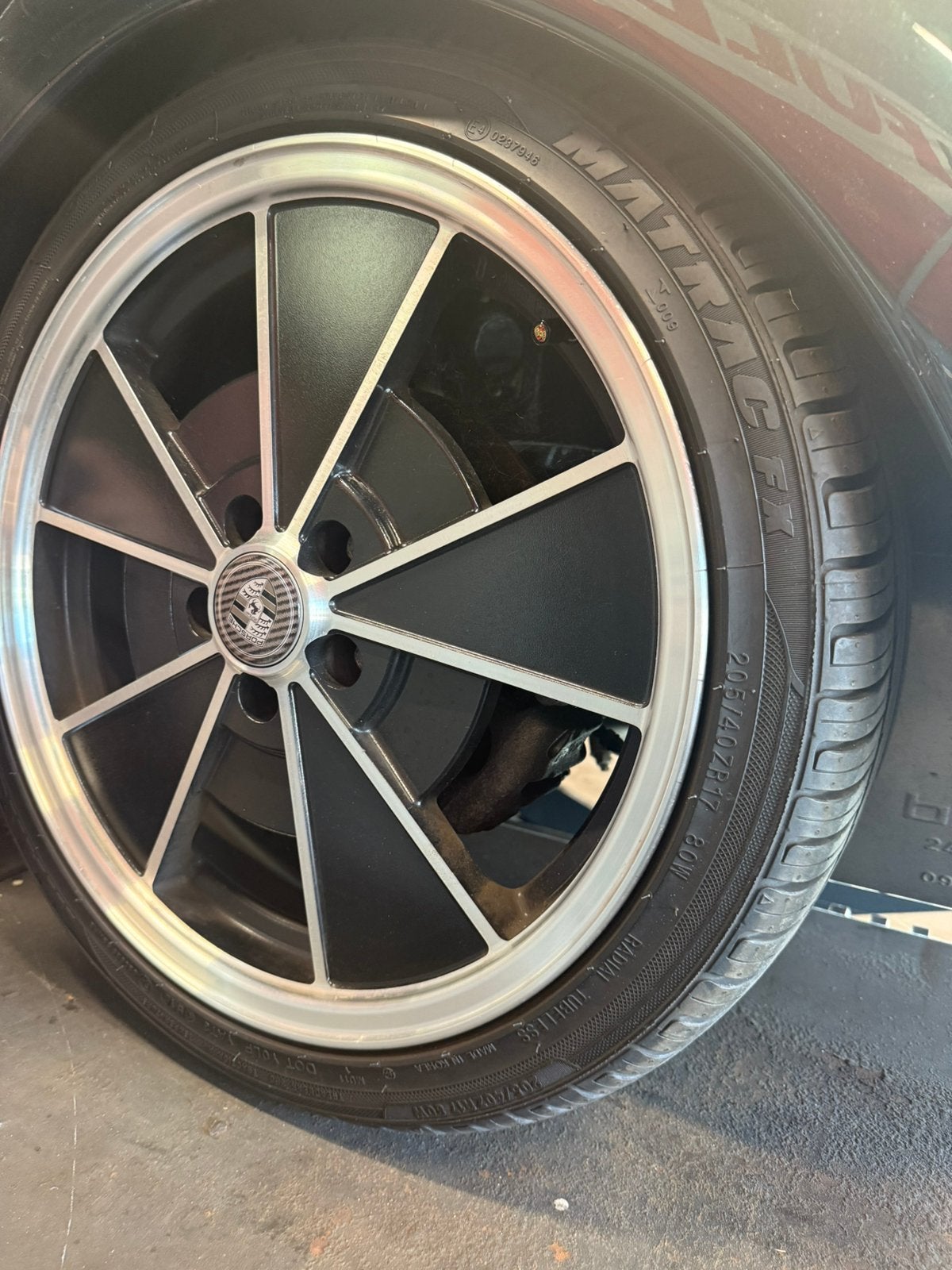 BRM velgen 17 x 7J incl toyo banden o.a vw kever, Velg(en), 17 inch, Personenwagen, Zomerbanden