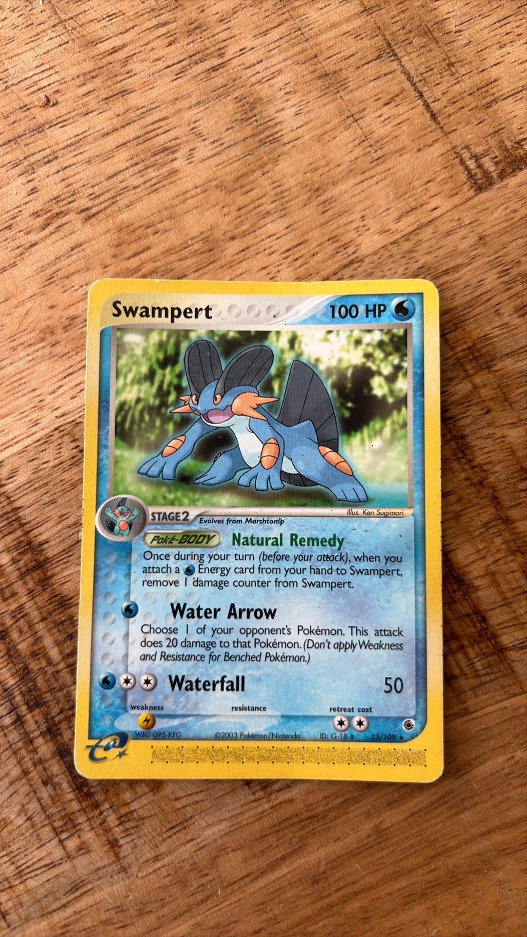 Swampert 23/109, Ophalen of Verzenden, Zo goed als nieuw