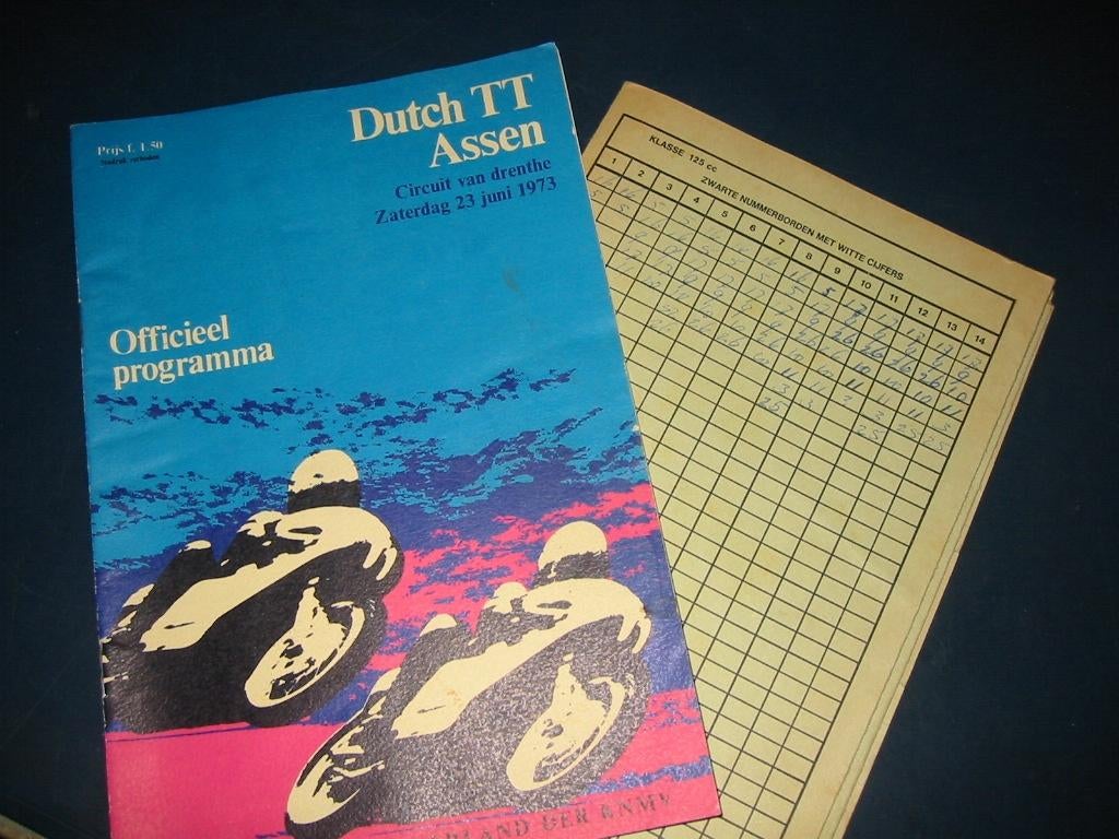 tt assen, Ophalen of Verzenden, Zo goed als nieuw, Motoren