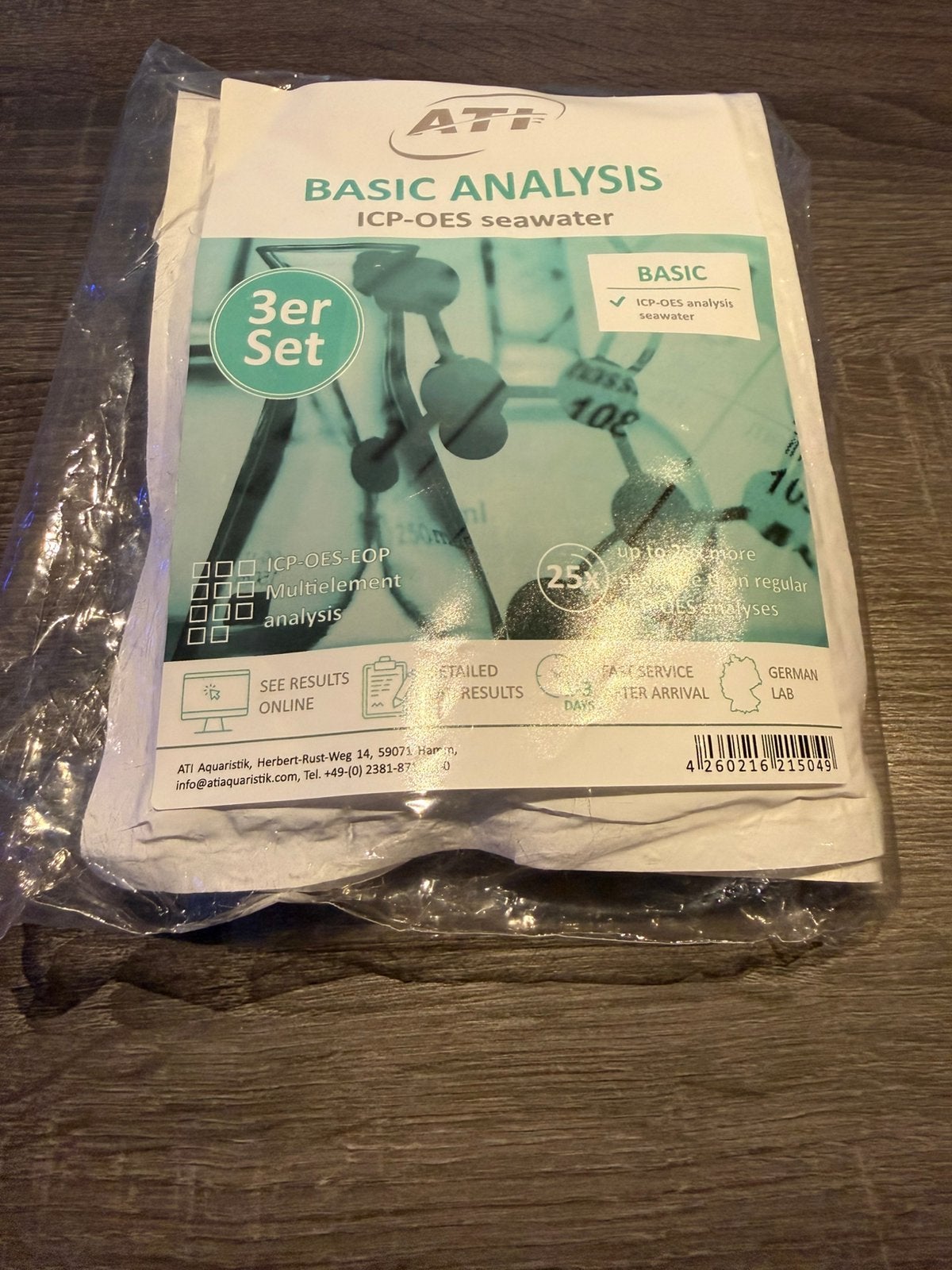 2 stuks Ati lab analysis standard, Dieren en Toebehoren, Ophalen of Verzenden, Nieuw, Overige typen