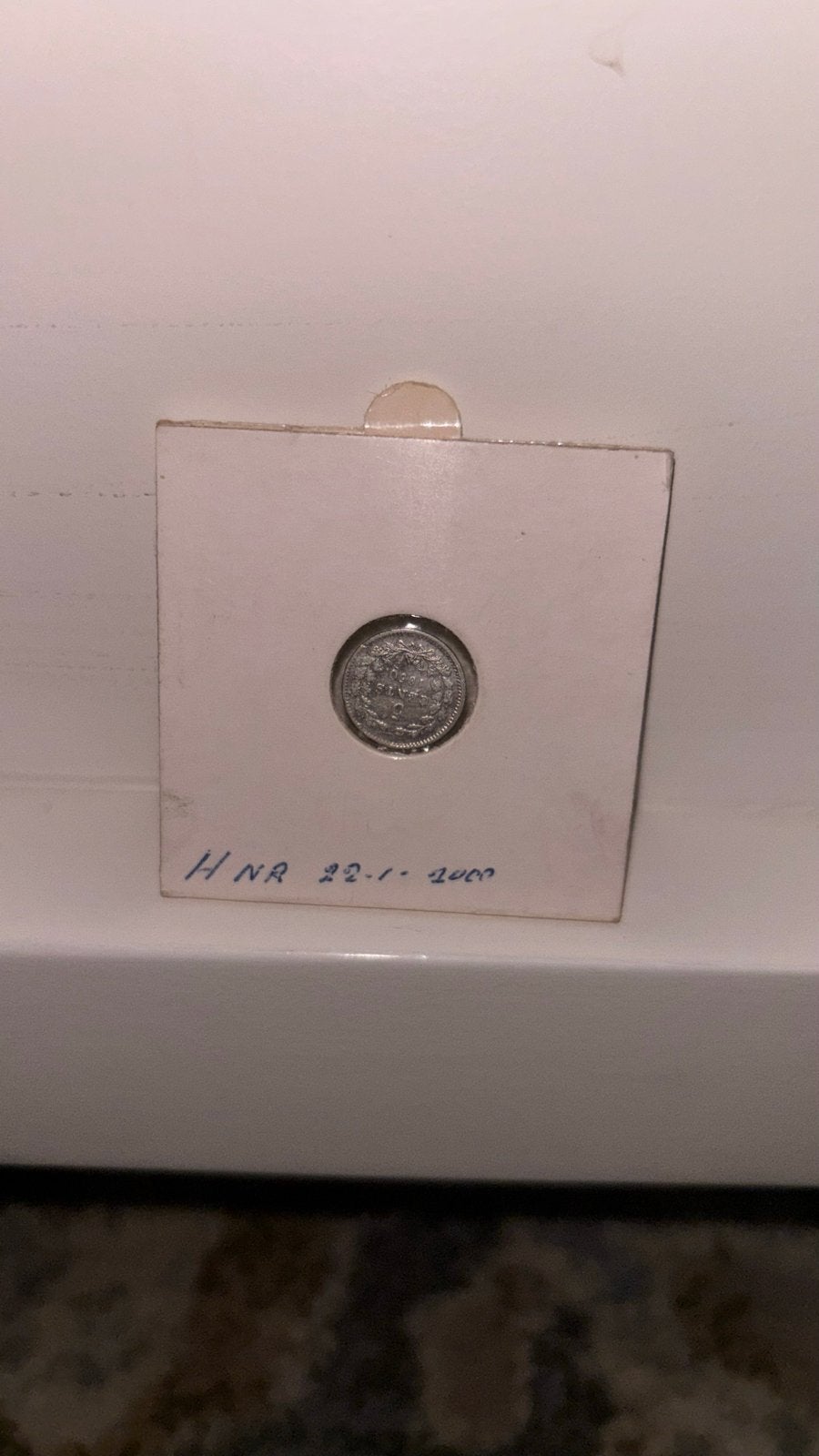 Zilveren 5 cent Willem III uit 1850, Koning Willem III, Zilver, Ophalen of Verzenden, Losse munt