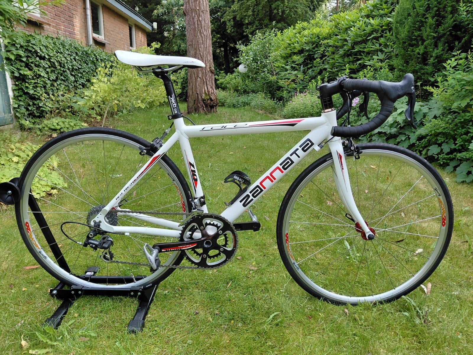 Zannata jeugd wielrenfiets, Gebruikt, 26 inch, Velgrem, Aluminium