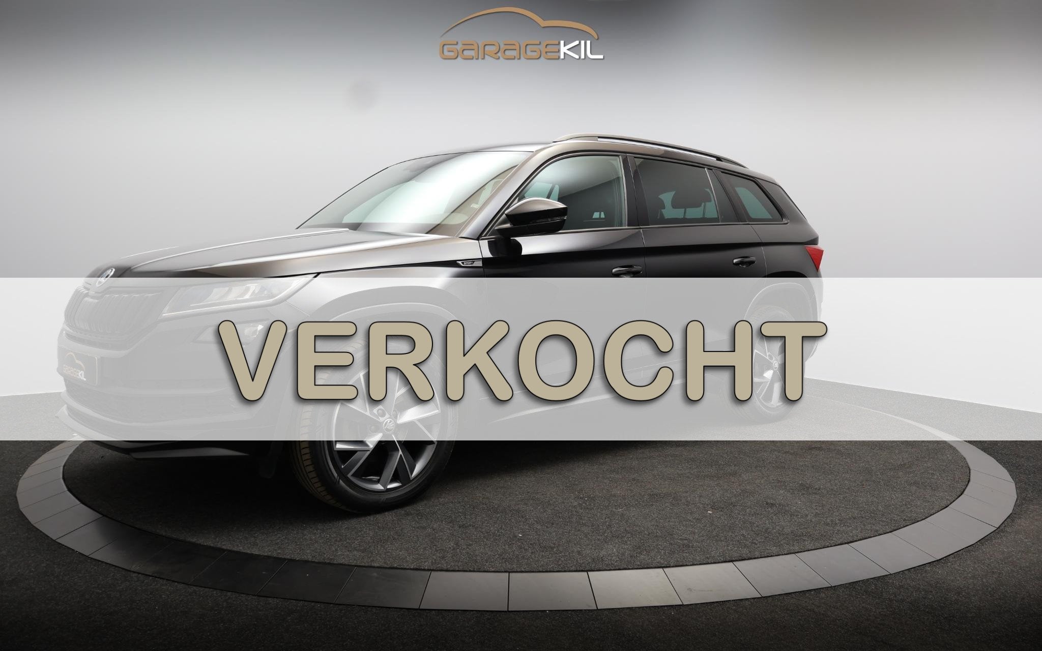 Skoda Kodiaq 1.5 TSI Sportline Business Dealeronderh / Virtu, 4 cilinders, 150 pk, Zwart, Bedrijf