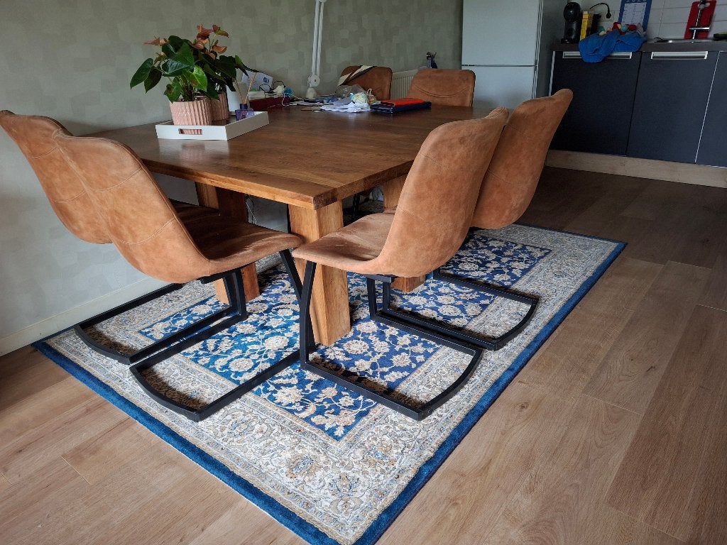 Eetkamerstoelen, Huis en Inrichting, Ophalen, Gebruikt, Overige kleuren, Metaal
