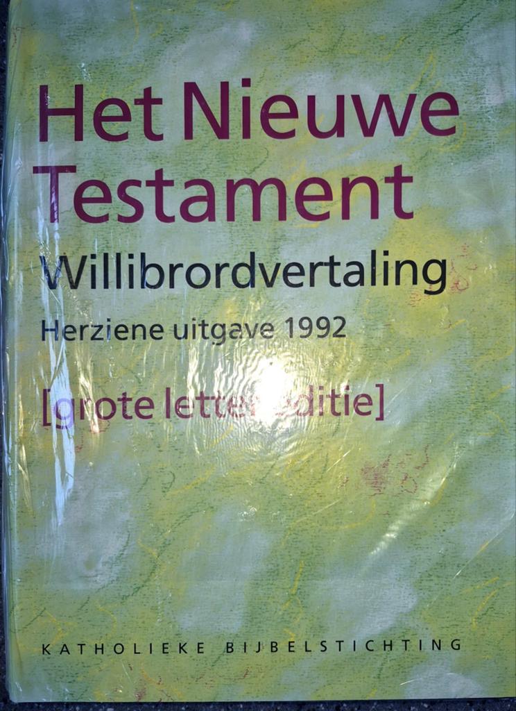 Willibrordvertaling (Grote Letter Editie), Boeken, Godsdienst en Theologie, Ophalen of Verzenden, Nieuw, Katholieke Bijbelstichting