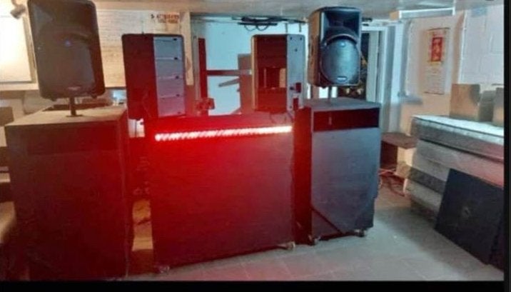 Complete DJ Booth met Pioneer RX1, Subwoofers en Tops, Ophalen, Gebruikt, Dj-set, Pioneer