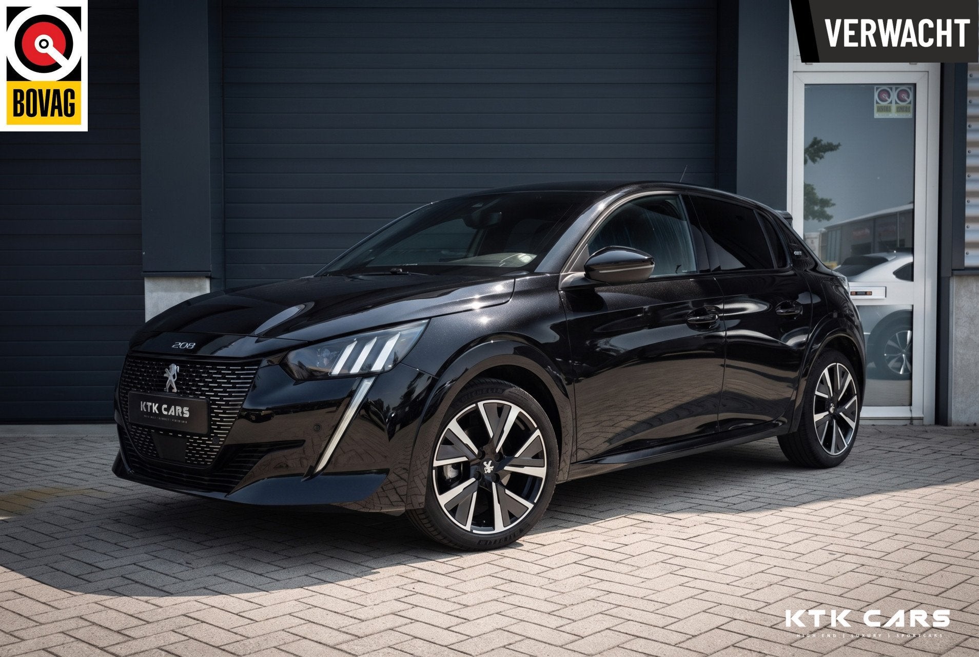 Peugeot 208 1.2 PureTech GT-Line|360Camera|Stoelverwarming|K, Auto's, Gebruikt, 1199 cc, 1133 kg, Zwart