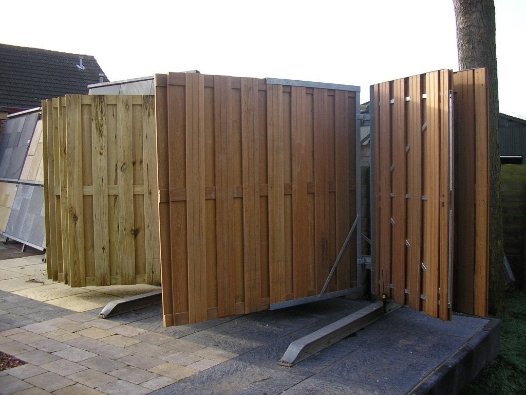 Professionele tuinscherm display / waaier – 19 schermen, Tuin en Terras, Ophalen, 1 tot 2 meter, Minder dan 3 meter, Zo goed als nieuw