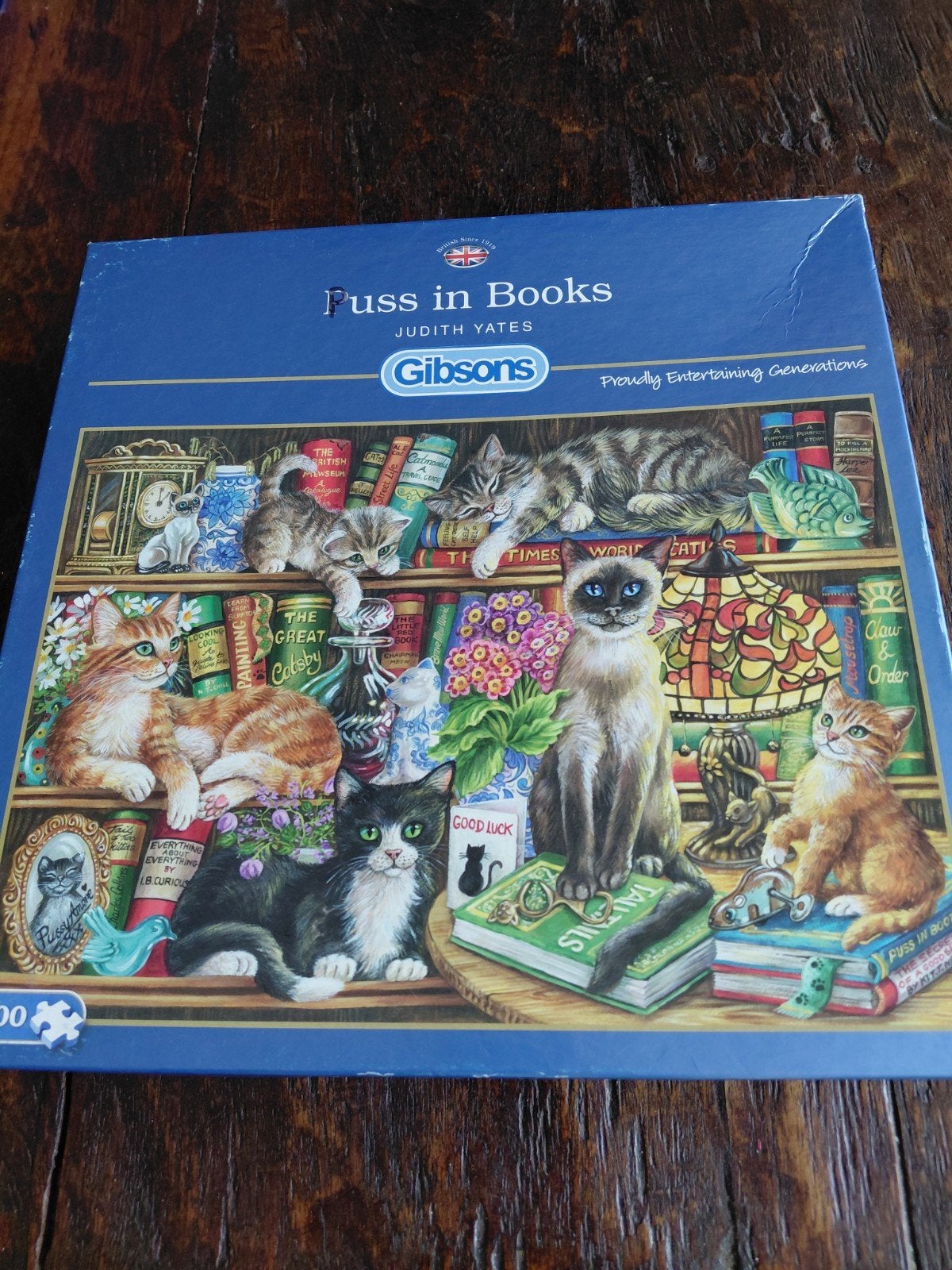 Gibson puzzel, Ophalen, Zo goed als nieuw