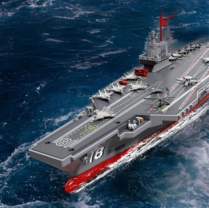 Aanbieding Indrukwekkende RC Warship Vliegdekschip Vaarklaar, Ophalen of Verzenden, Nieuw