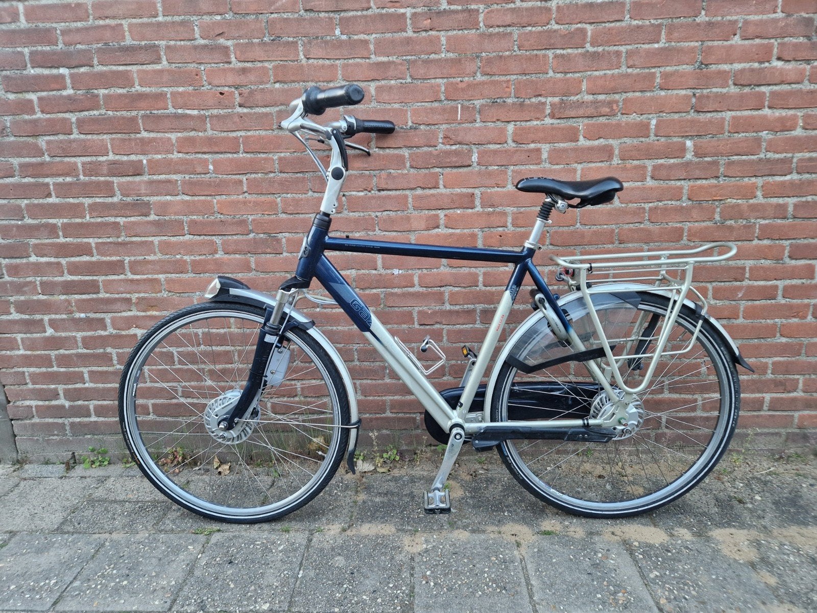 Gazelle herenfiets 57 cm, Fietsen en Brommers, Fietsen | Jongens, Gebruikt, Versnellingen, Overige merken, Ophalen