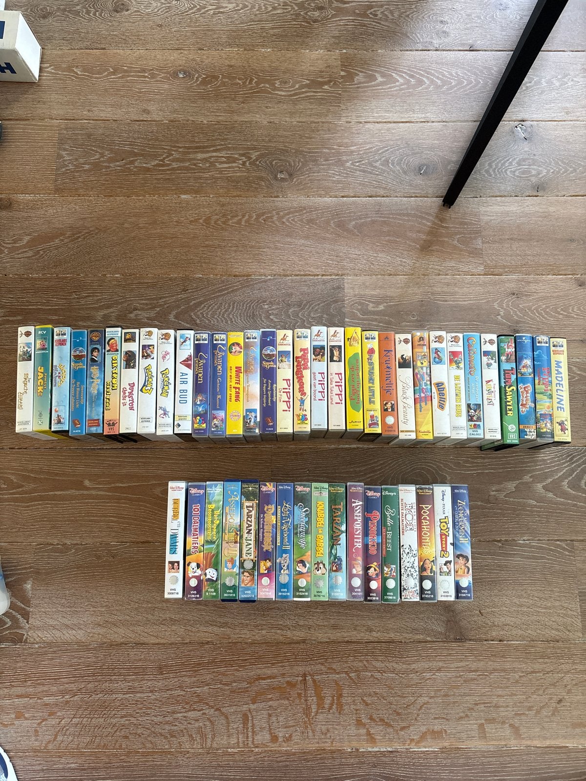 Grote collectie VHS-banden: Disney, kinderfilms en meer, Gebruikt, Alle leeftijden, Kinderprogramma of -film, VHS