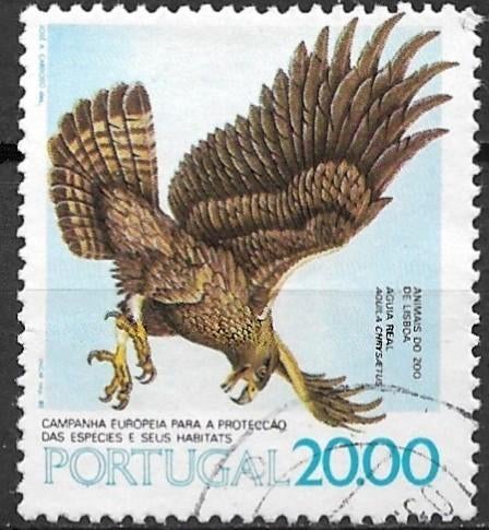 Portugal 1980 mi.1493 meeloper europazegel vogel STEENAREND, Verzenden, Portugal, Gestempeld