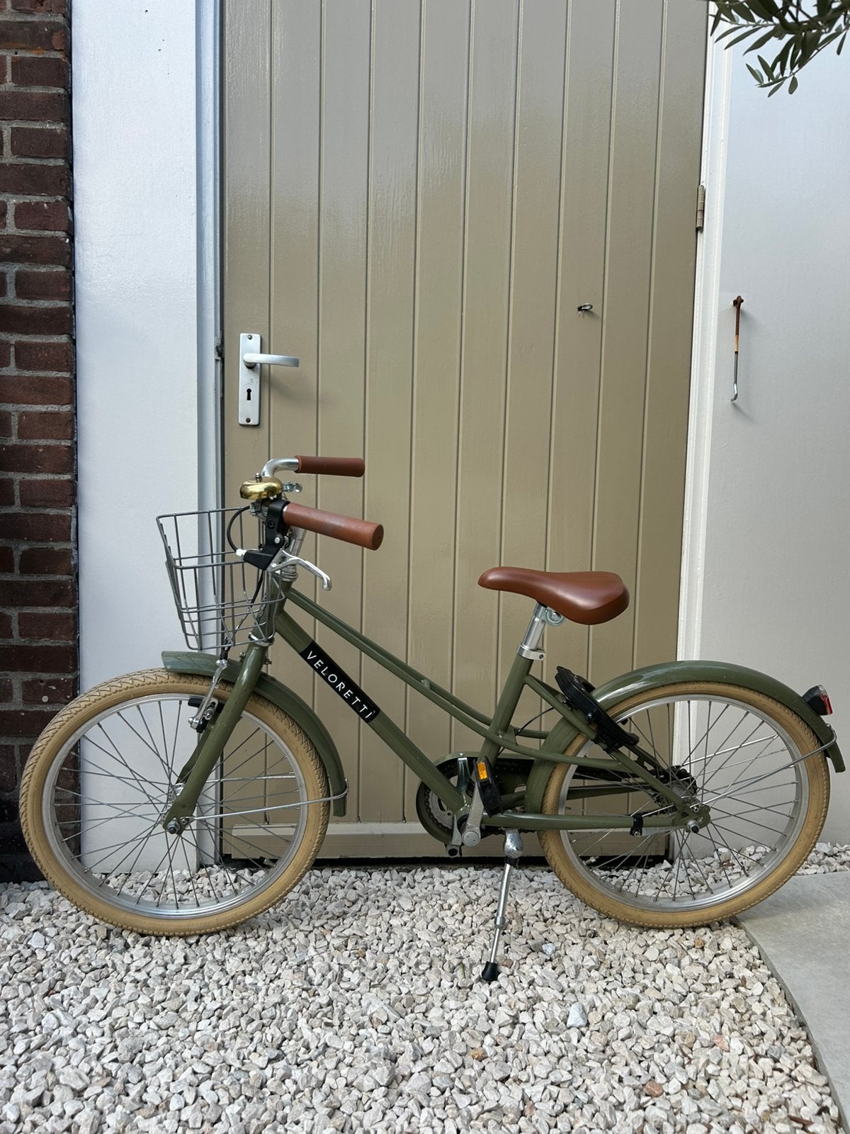 Veloretti kinderfiets 20 inch groen, Fietsen en Brommers, Ophalen of Verzenden, Zo goed als nieuw, 20 inch, Handrem