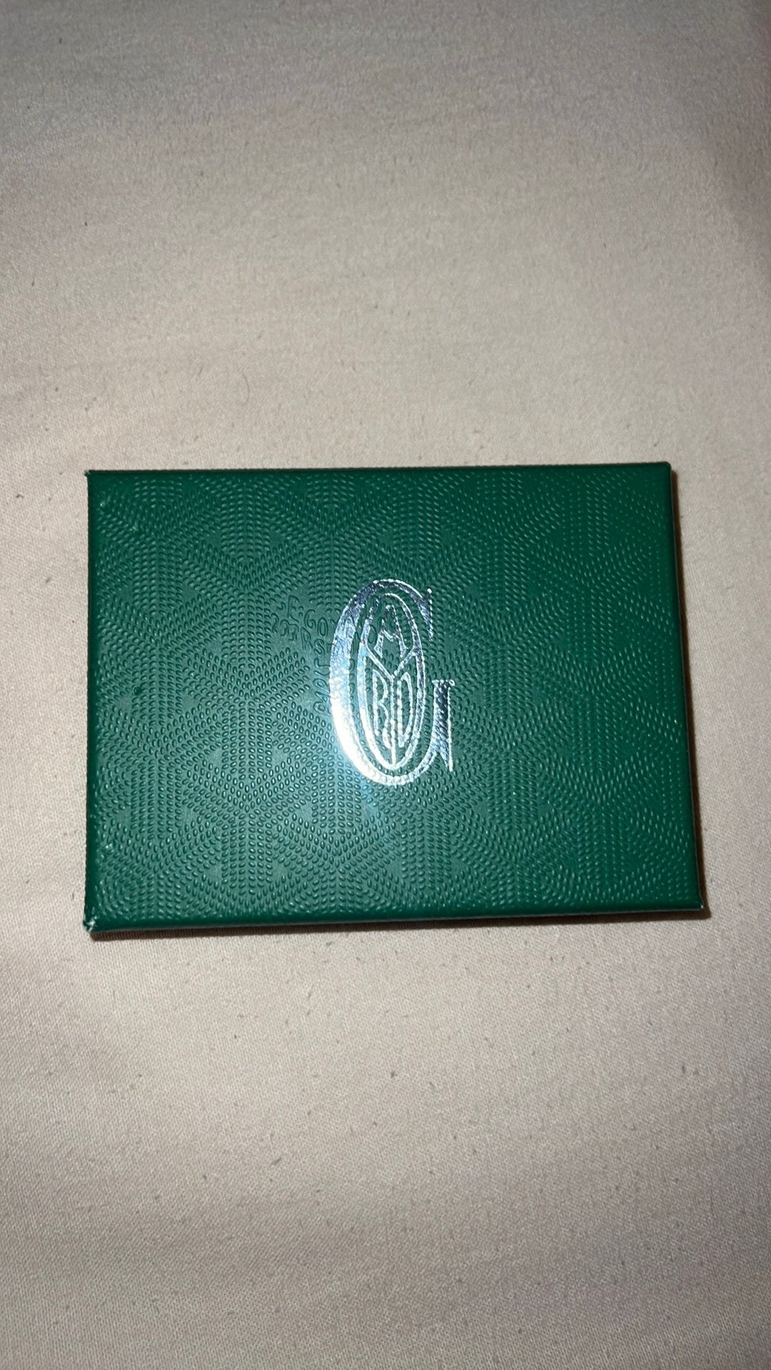 Goyard portemonnee (groen), Computers en Software, Ophalen, Zo goed als nieuw