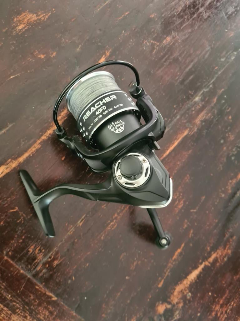Ron Thompson Reacher 40FD. Nieuw. Inclusief gevlochten lijn!, Watersport en Boten, Hengelsport | Roofvissen, Reacher 40fd, Ophalen of Verzenden