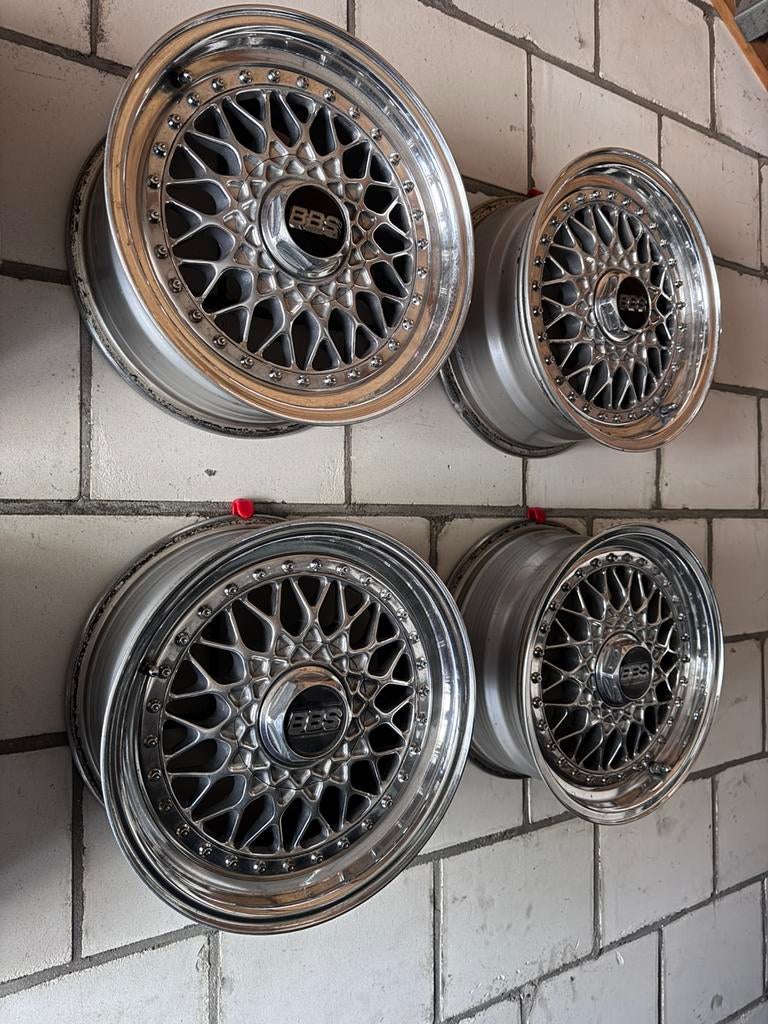 BBS RS001 4x100 15 inch, Auto diversen, Ophalen of Verzenden