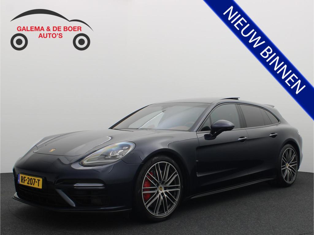Porsche Panamera Sport Turismo 4.0 Turbo V8 / TREKHAAK / CHR, Auto's, Automaat, Stof, Gebruikt, Blauw