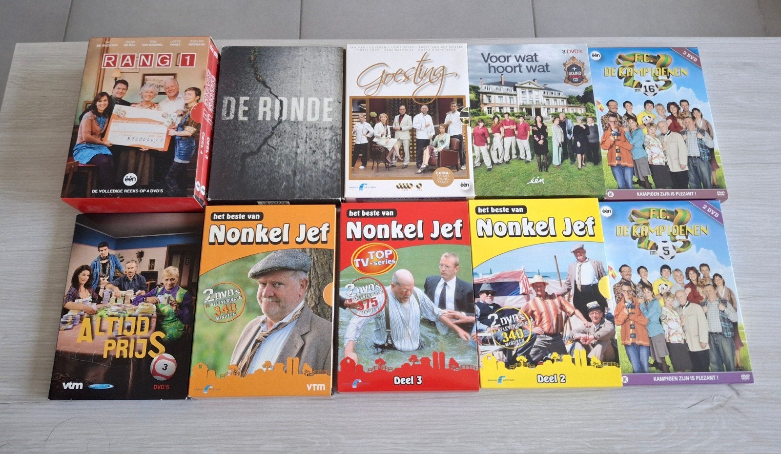 dvd collectie vlaamse tv series in een set, Cd's en Dvd's, Dvd's | Tv en Series, Vanaf 16 jaar, Ophalen of Verzenden, Zo goed als nieuw