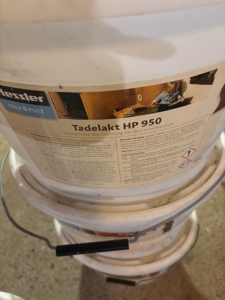 Tadelakt Hessler HP 950 2 X 20 kg, Doe-het-zelf en Verbouw, Ophalen of Verzenden, Zo goed als nieuw