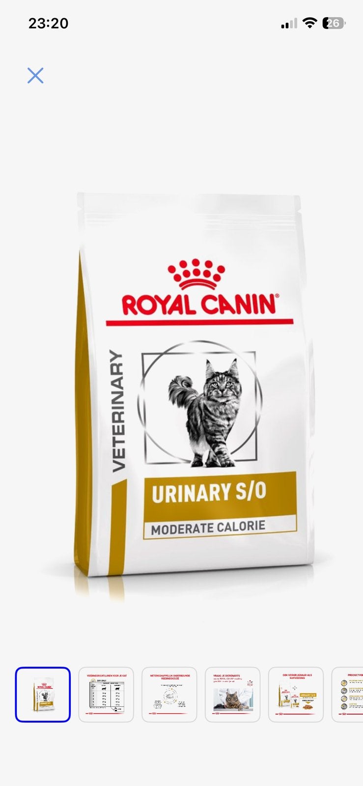 Royal Canin urinary s/o, Ophalen of Verzenden, Kat