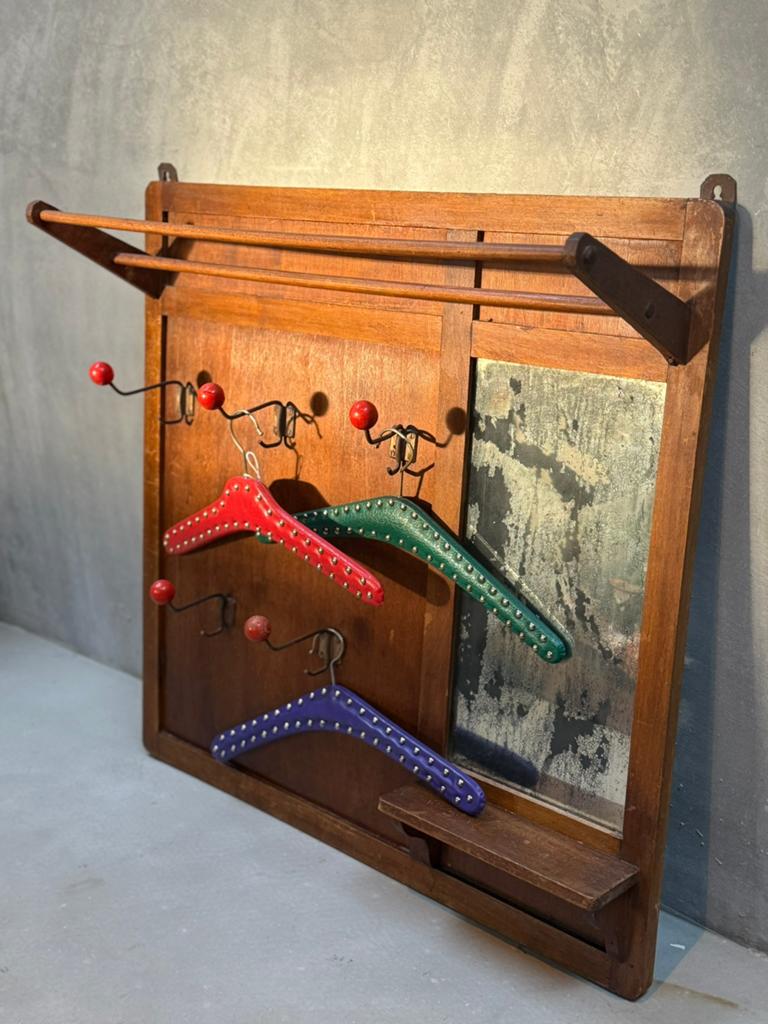 Vintage wandkapstok, Gebruikt, Q, Q, Minder dan 100 cm