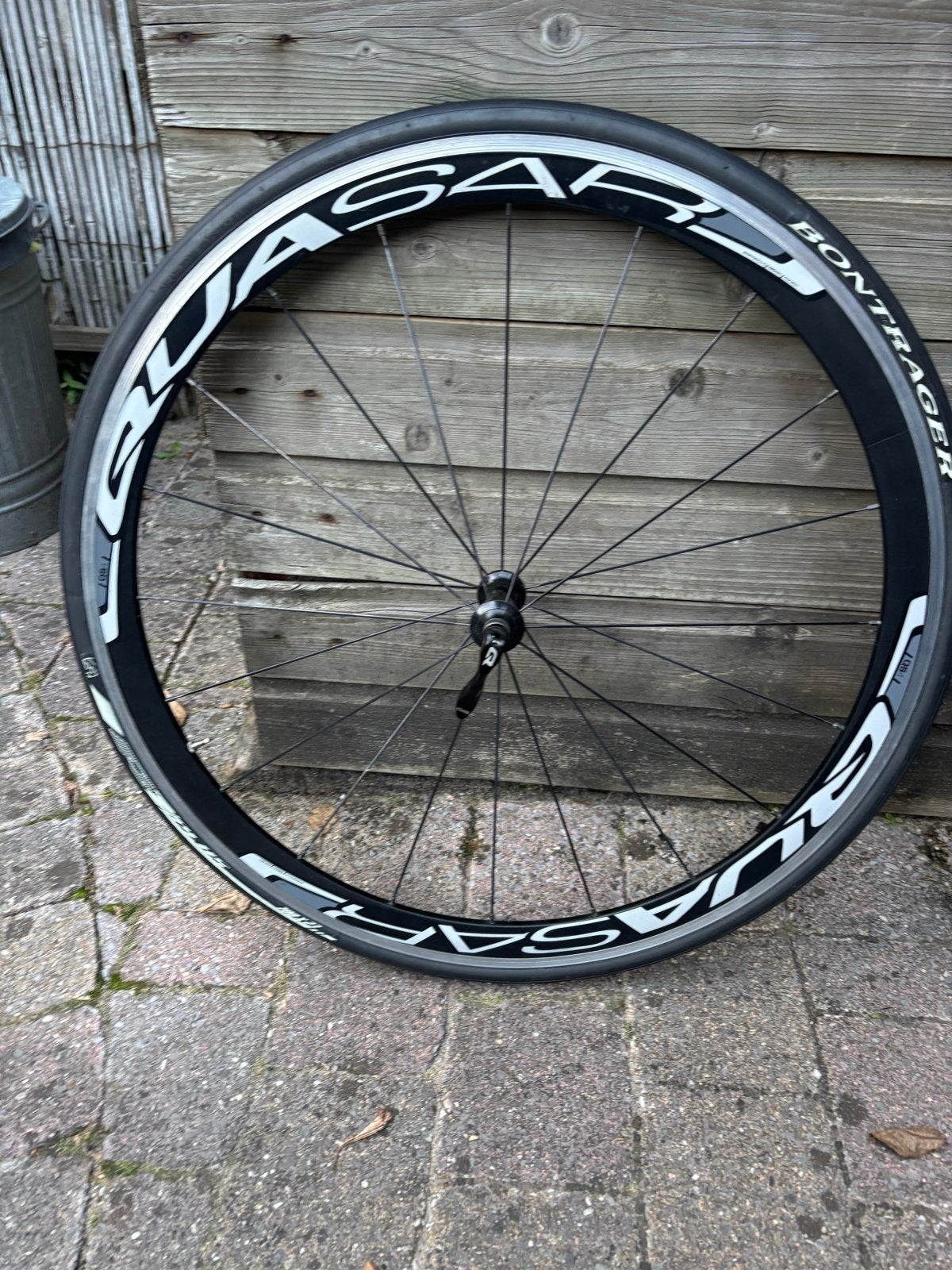Quasar QS4 Racefiets Wielset met Bontrager Banden, Gebruikt, Aluminium, Racefiets, Ophalen