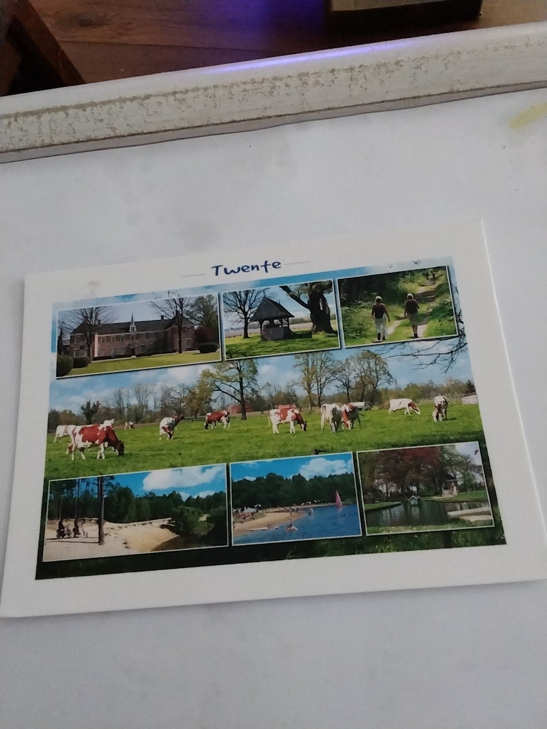 Ansichtkaart Twente - Gelopen, Verzamelen, Ophalen of Verzenden, 1980 tot heden, Gelopen, Overijssel