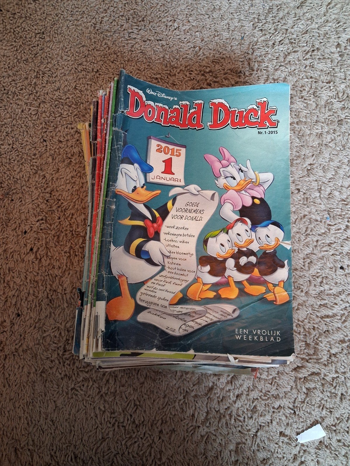 Donald Duck jaargang 2015 (bijna compleet), Boeken, Meerdere stripboeken, Ophalen of Verzenden, Gelezen