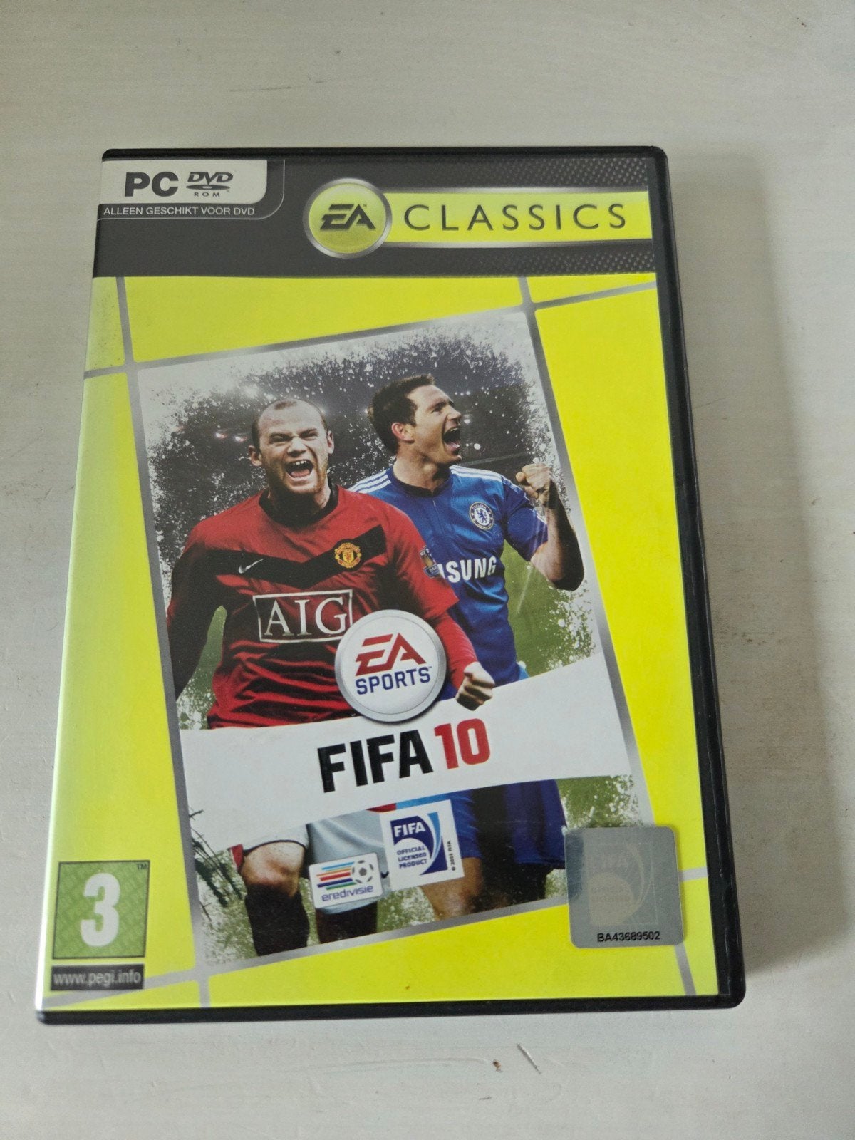 FIFA 10 PC DVD-ROM - EA Sports Classics, Gebruikt, 2 spelers, Ophalen of Verzenden, Eén computer