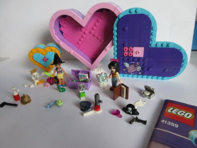 41359 Friends, Hartvormige dozen vriendschapspakket, Lego, Friends, Ophalen of Verzenden, Complete set