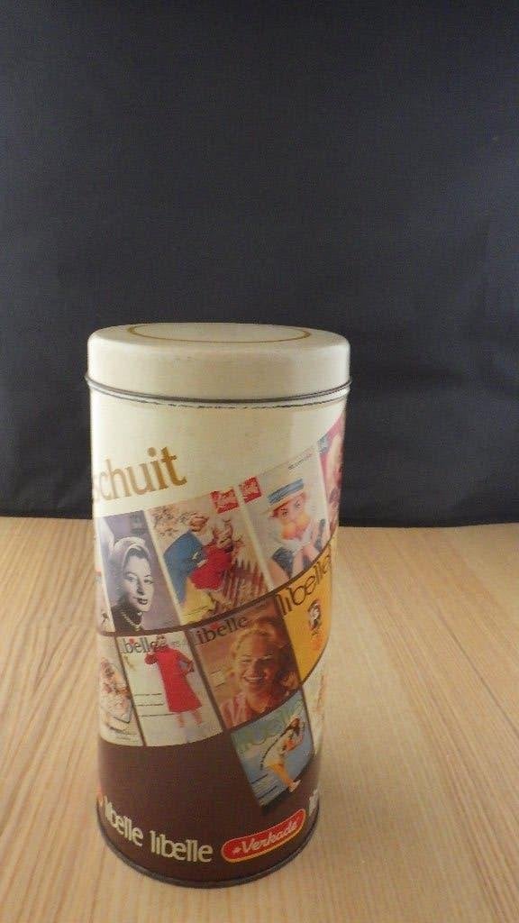 mooie retro beschuitbus van Libelle, Ophalen of Verzenden, Overige typen
