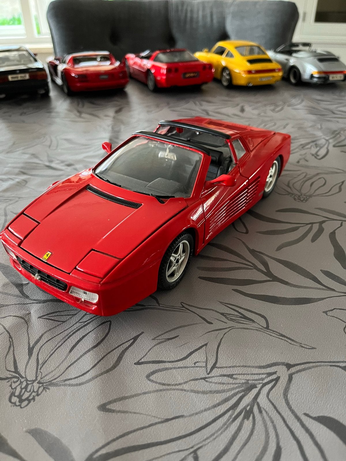 Ferrari 512 TR Testarossa 1991 Mira Schaalmodel 1:18, Ophalen of Verzenden, Gebruikt, Auto, Overige merken