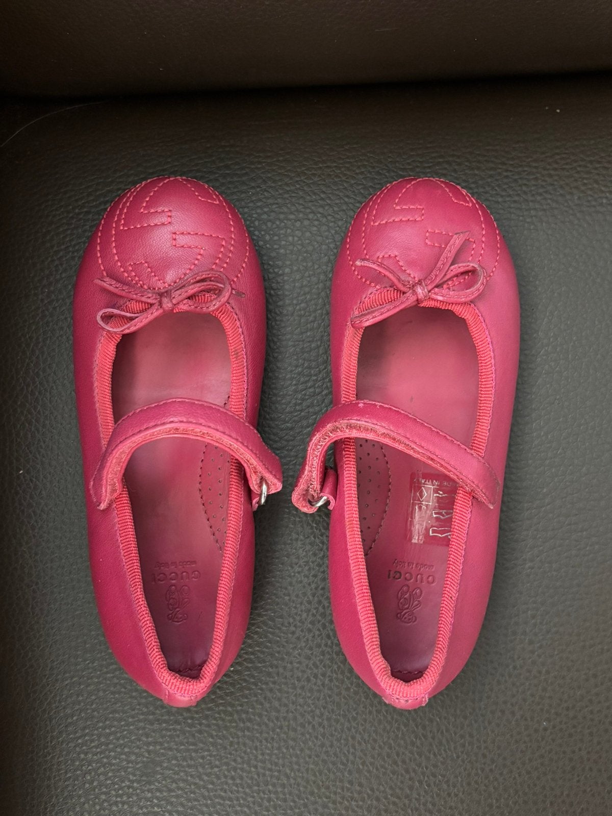Gucci Girls Ballet Flats – Size 26 – Original – Worn Once, Ophalen of Verzenden, Zo goed als nieuw, Jongen, Zwembroek
