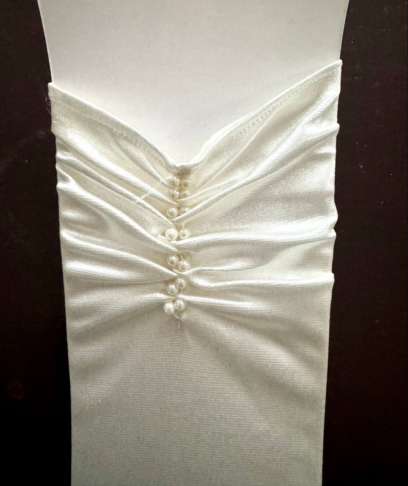 Elegante witte trouwhandschoenen met parels, Ophalen of Verzenden, Nieuw, Wit, Accessoires