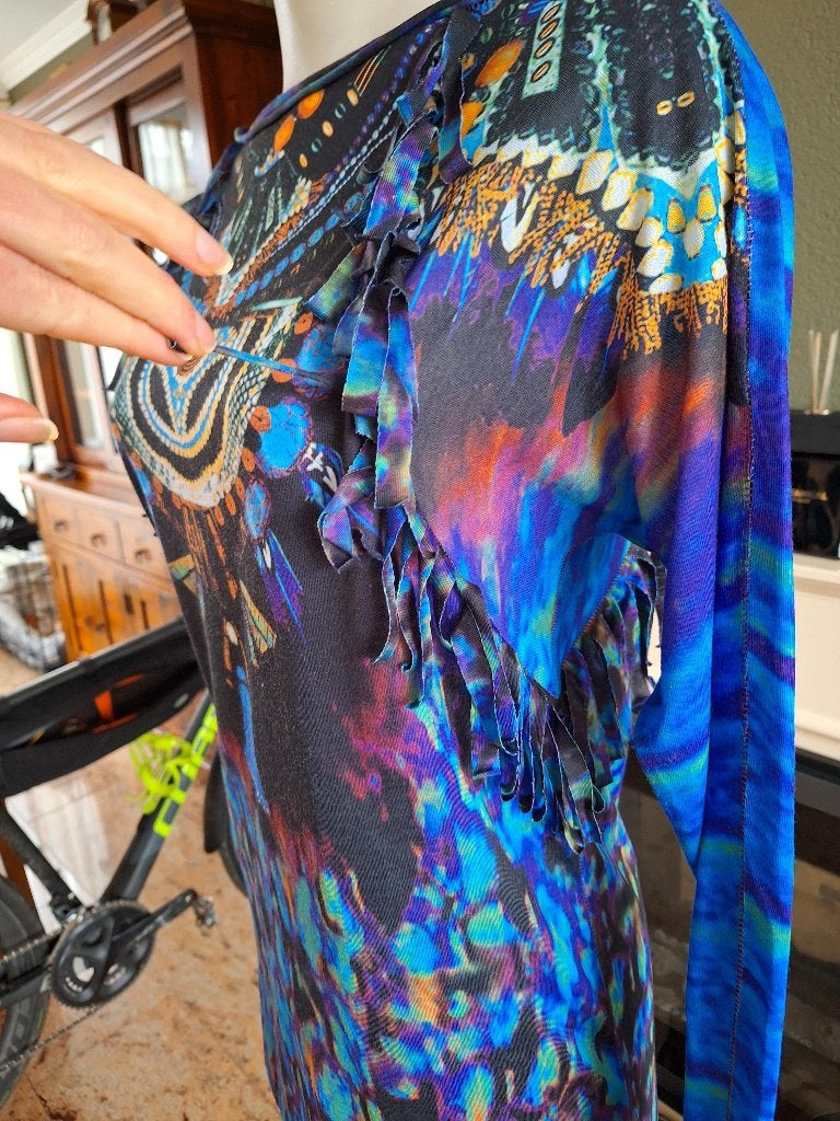 Antik Batik prachtige top S 38 M, Kleding | Dames, Maat 38/40 (M), Zo goed als nieuw, Lange mouw, Antik Batik